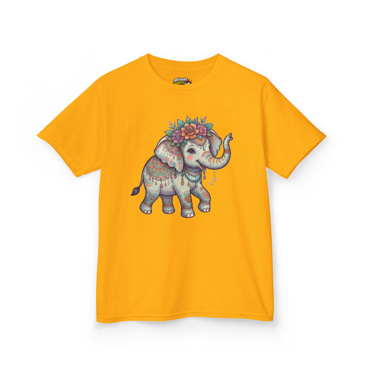 "Hippy Elephant" Kids Tee