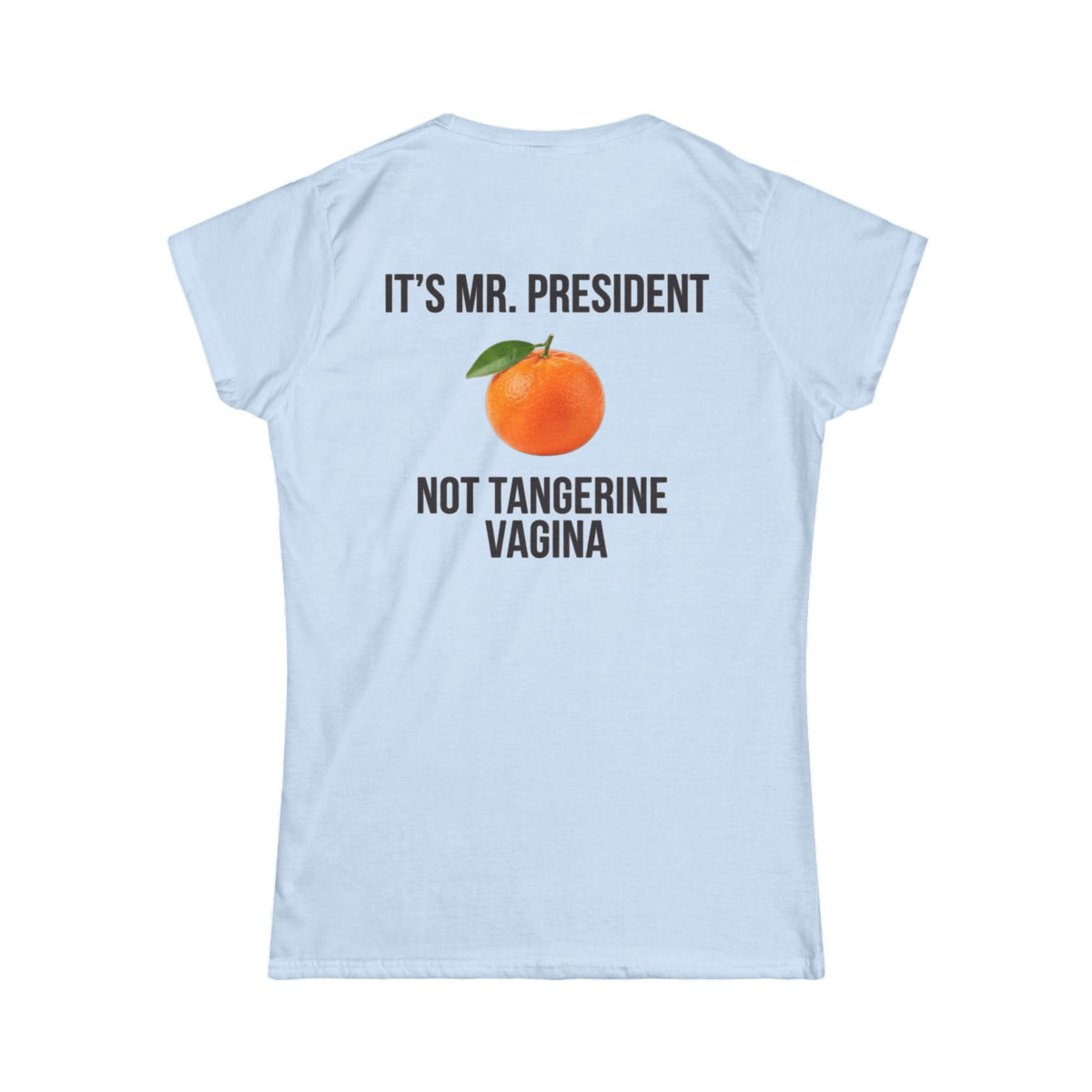 Color: Light Blue | Tangerine Vagina Women's Tee