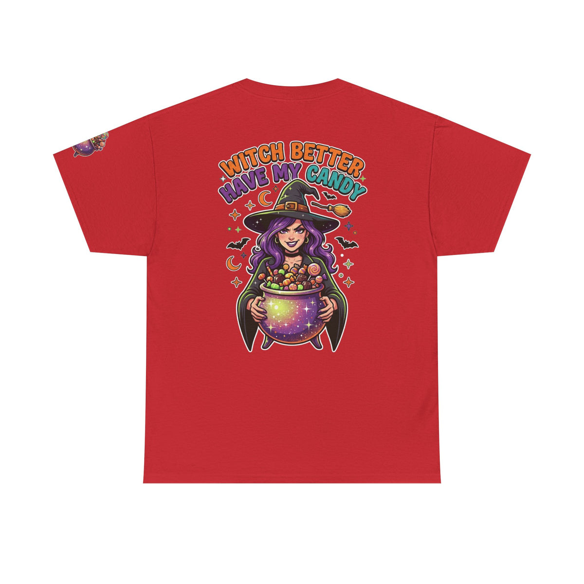 Color: Red | Witch Better Have My Candy Premium Graphic Tee