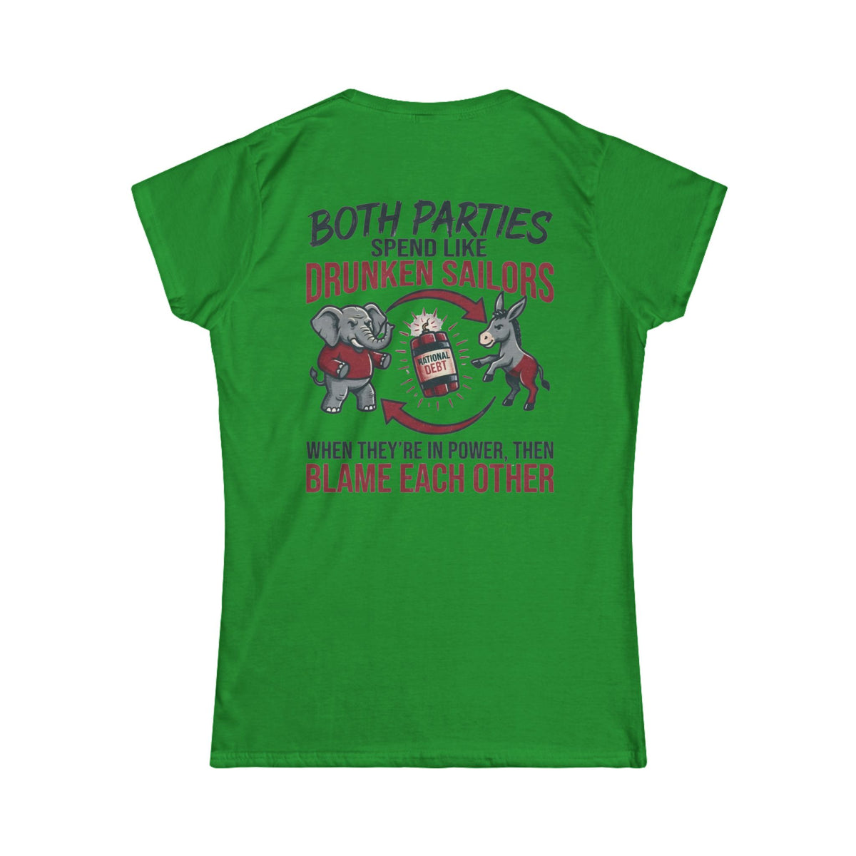 "Protest Series - Audit The Spending" Women's Tee