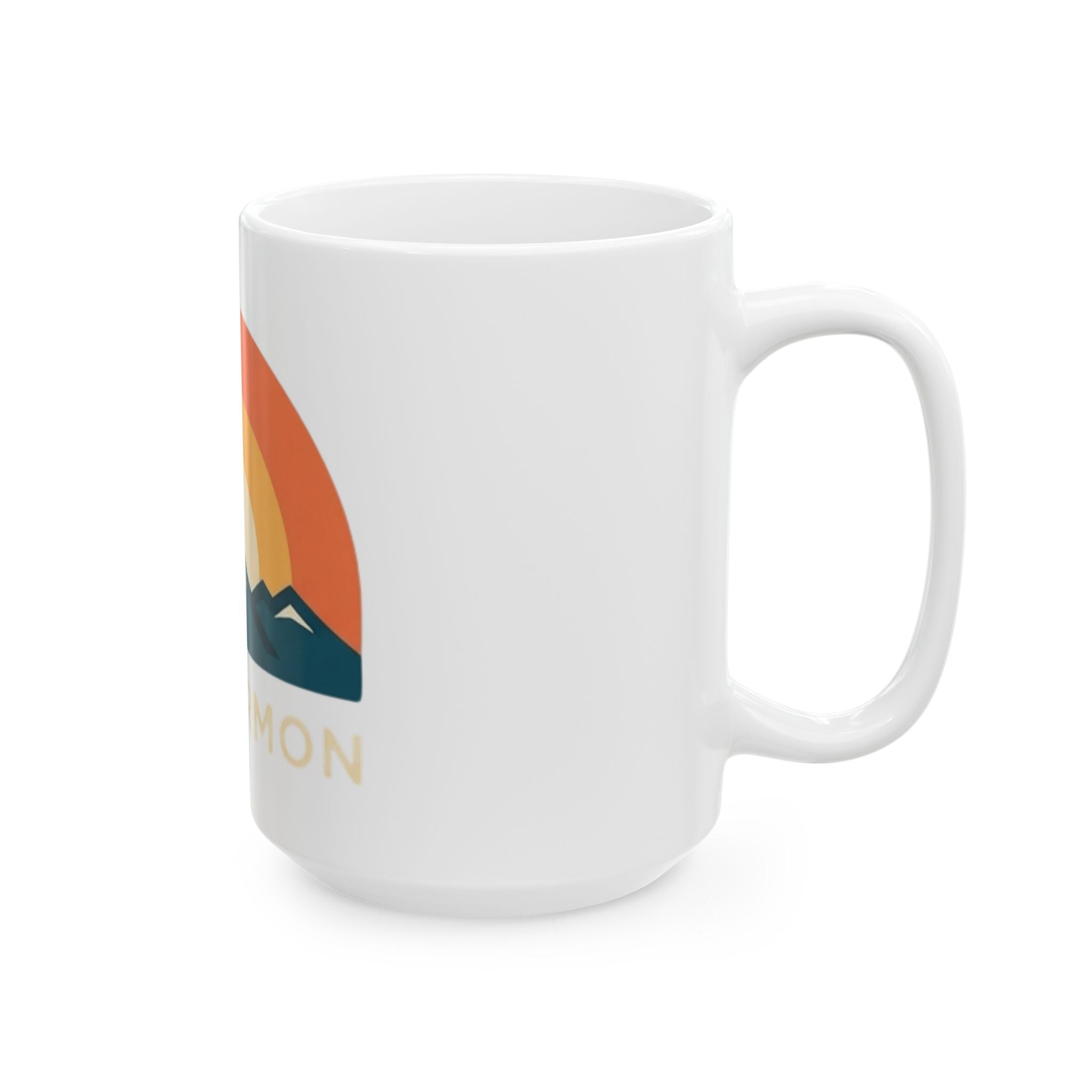"Ex Mormon" White Ceramic Mug — Graphic