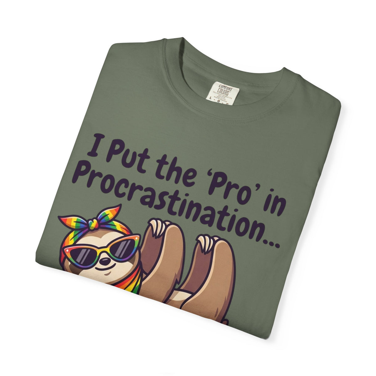 Pro in Problematic Flirting Unisex Garment-Dyed Tee
