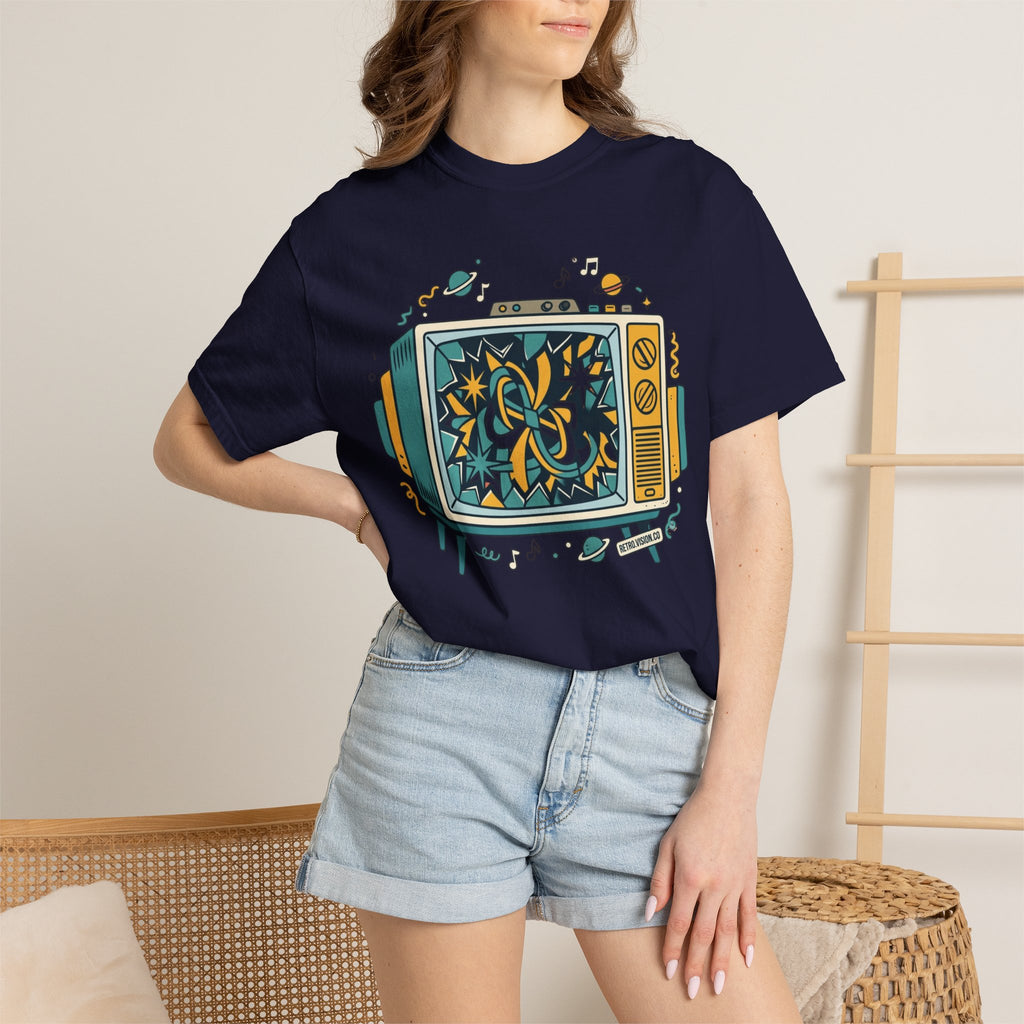 "Retro Vision" Unisex Garment-Dyed Tee
