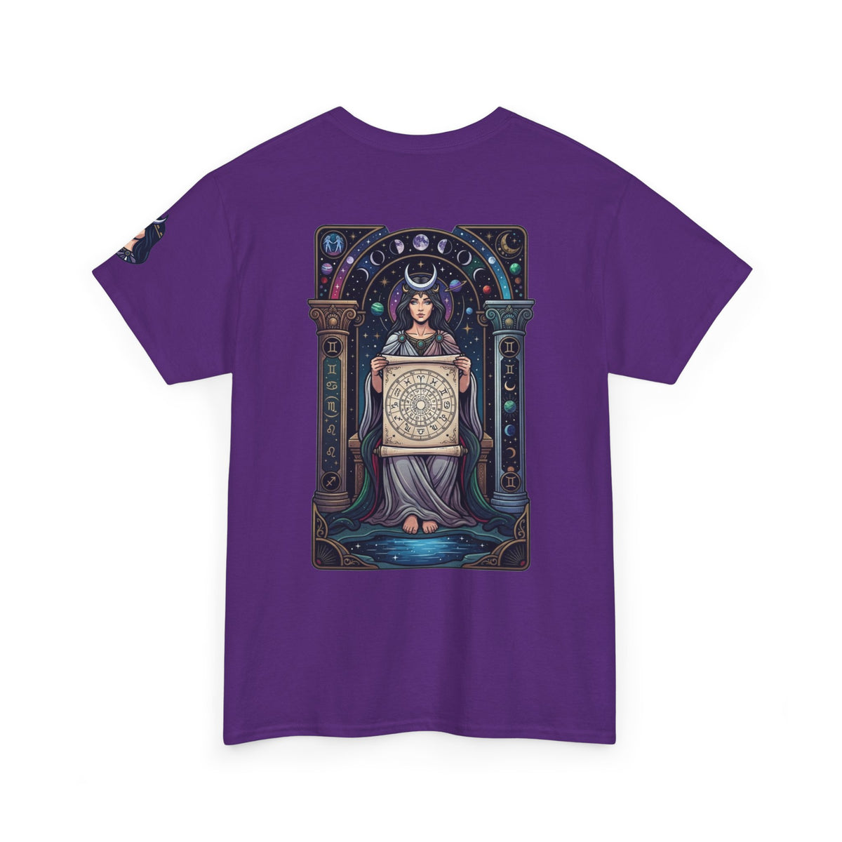 "The Cosmic Tarot (High Priestess)" Premium Graphic Tee