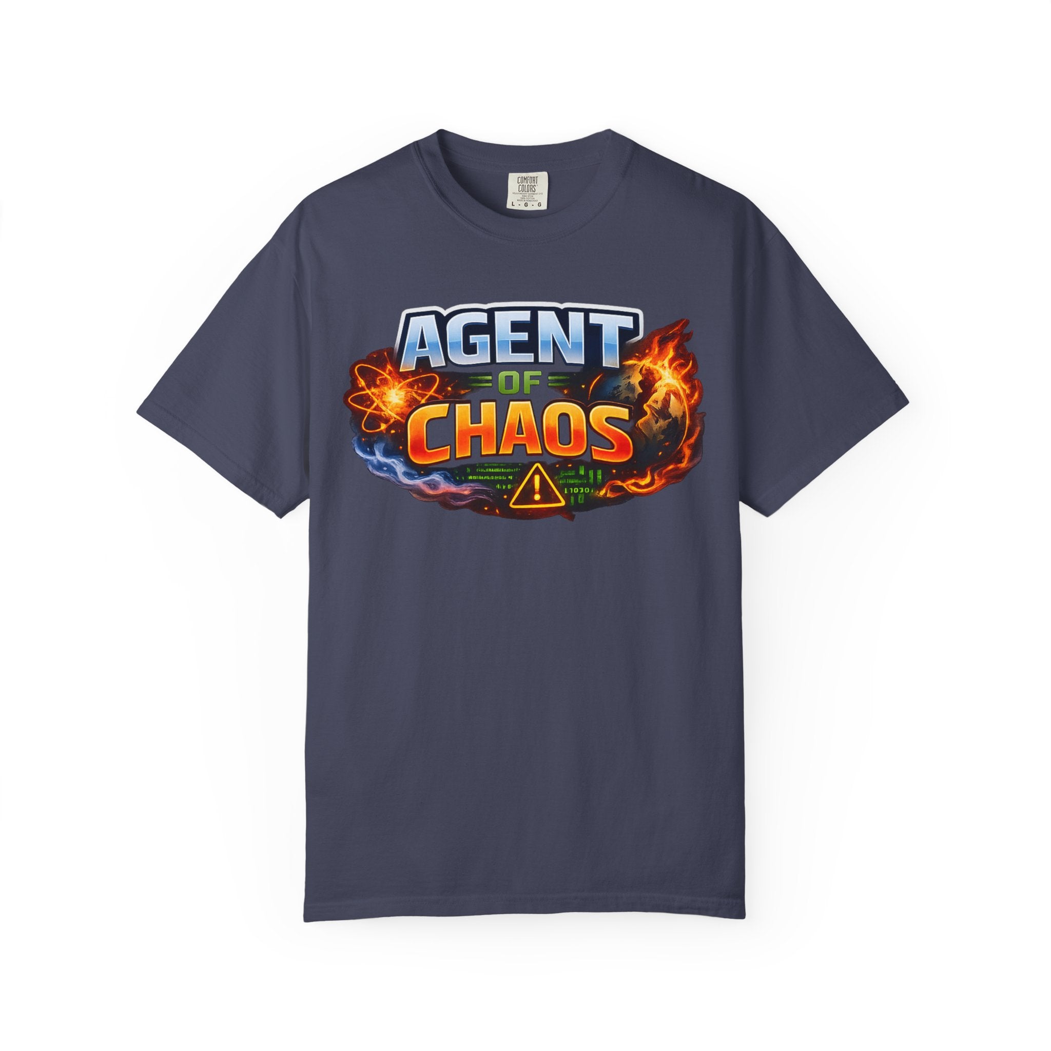 "Agent of Chaos" Unisex Garment-Dyed Tee