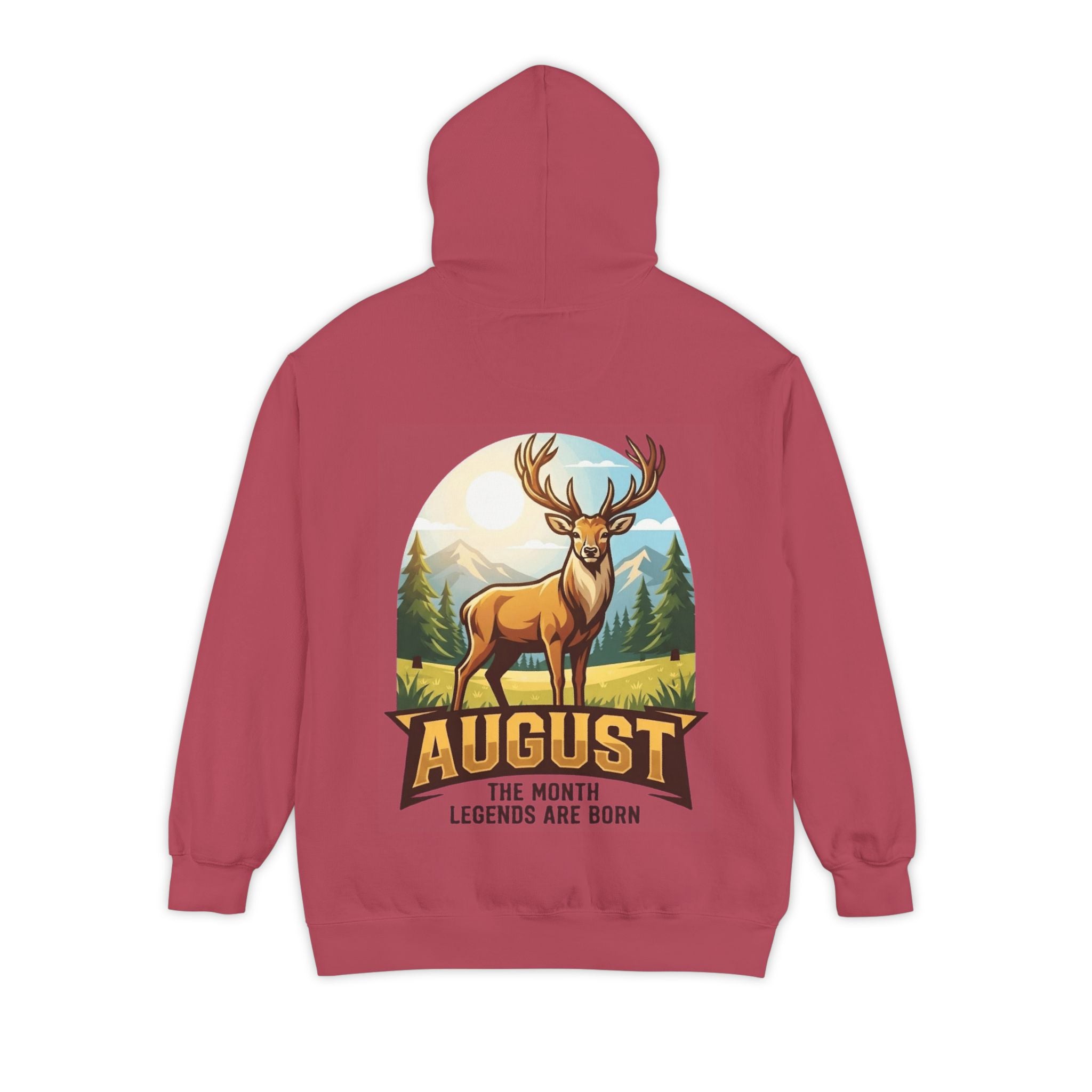 "August Legend" Garment-Dyed Hoodie