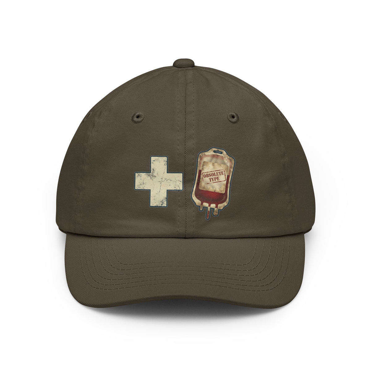 Color: Olive | Blood Type Dad Hat