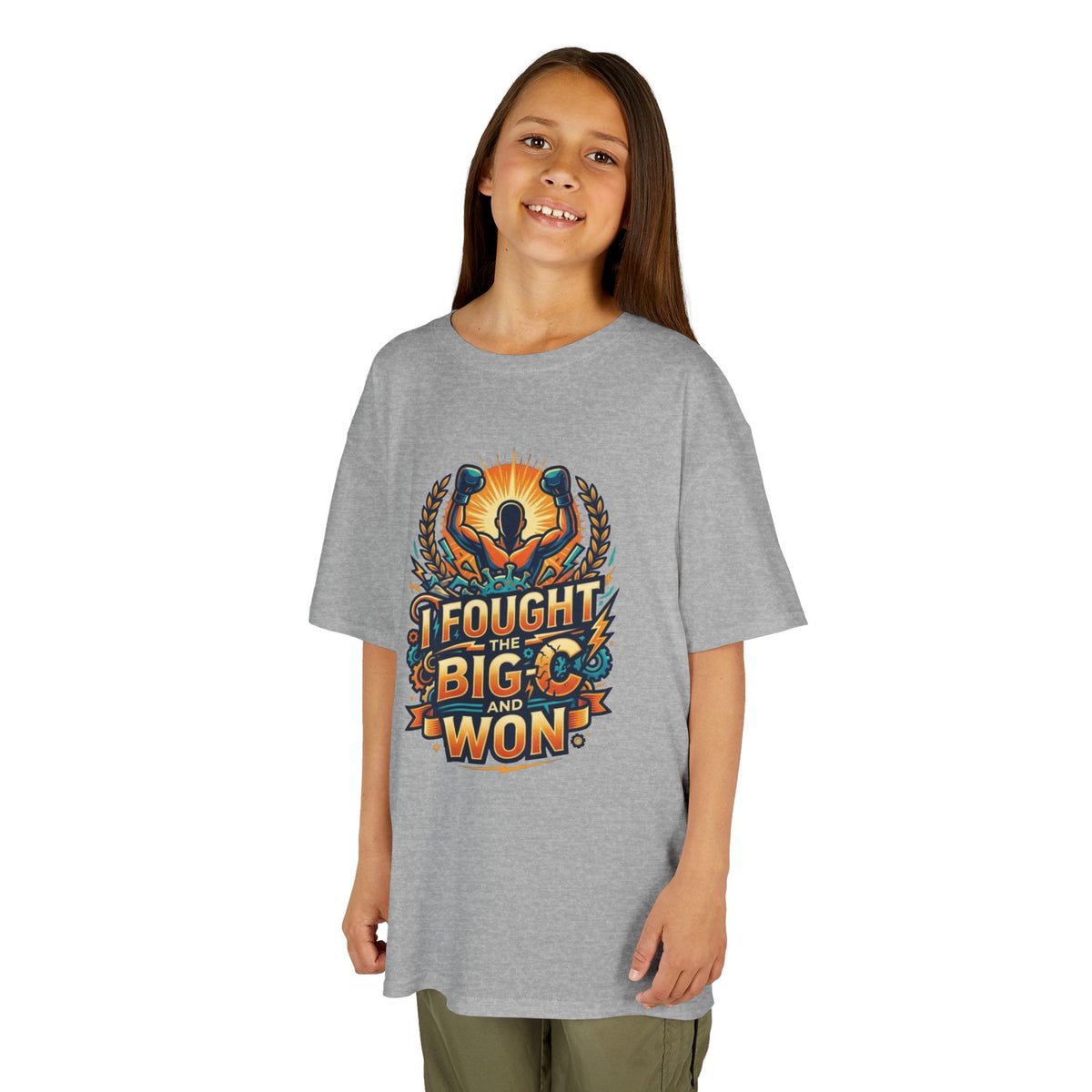 "I Fought The Big C and Won" Kids Tee