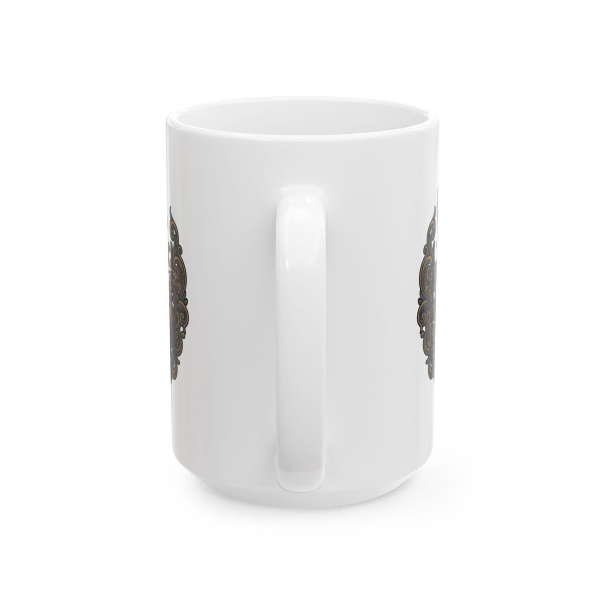 "Good Book Series Whore of Babylon" White Ceramic Mug — Graphic