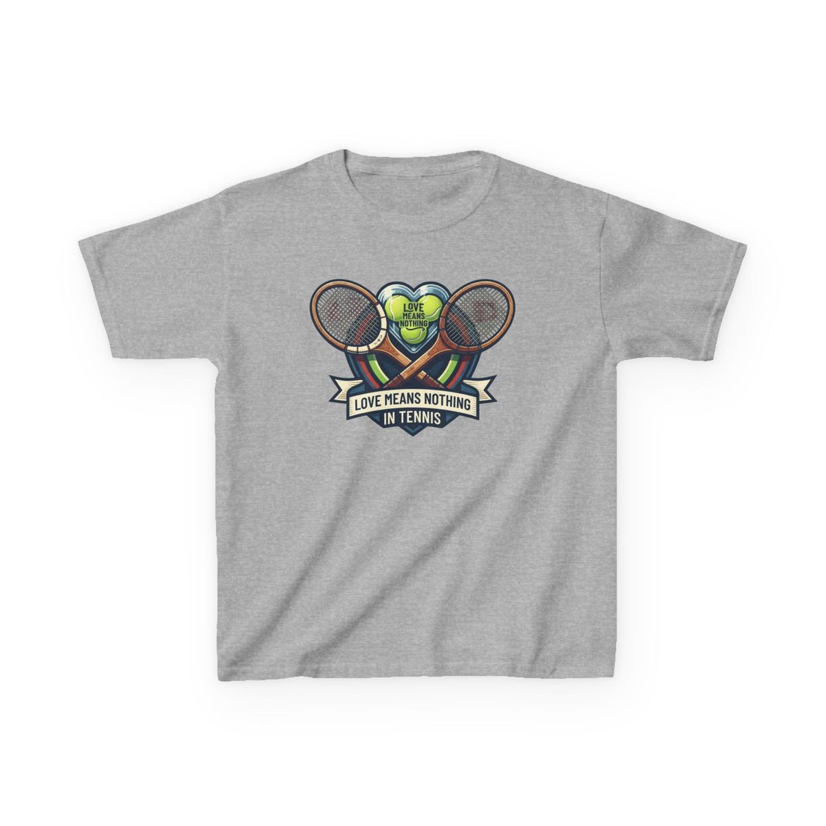 "Love Means Nothing in Tennis" Kids Tee