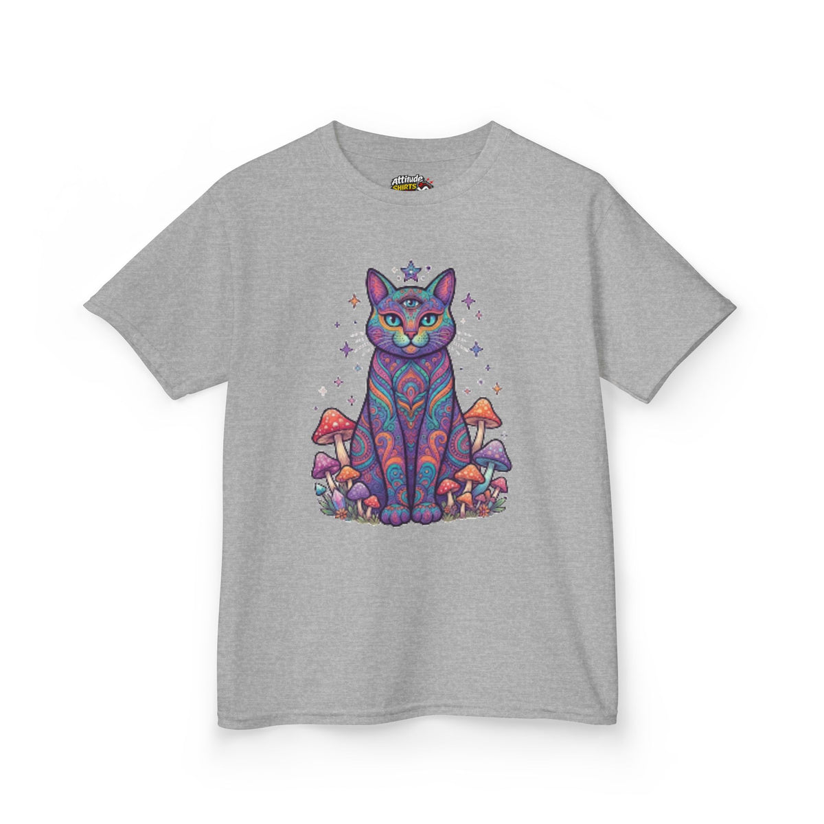 "Hippy Cat" Kids Tee