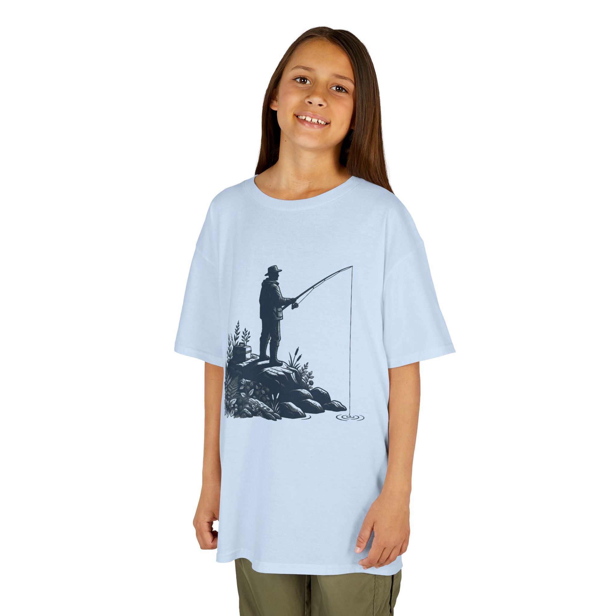 "Fishing" Kids Tee