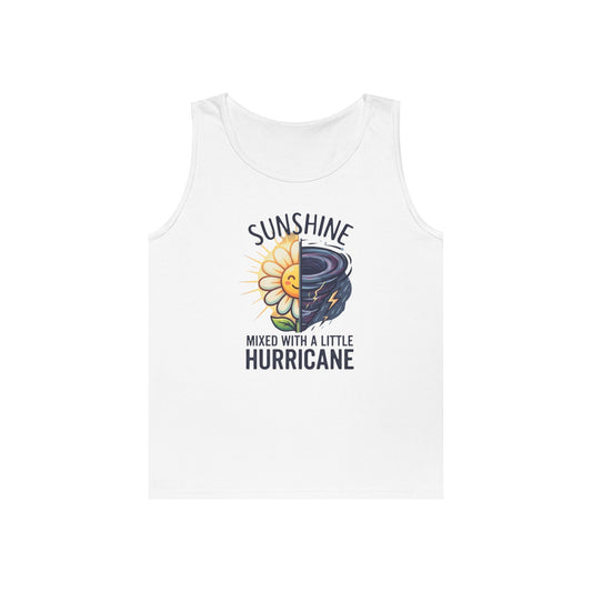 Color: White | Sunshine Mixed With A Little Hurricane Tank Top