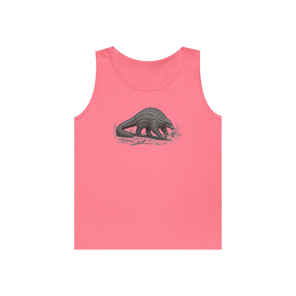 "Pencil Sketch Art Pangolin" Tank Top