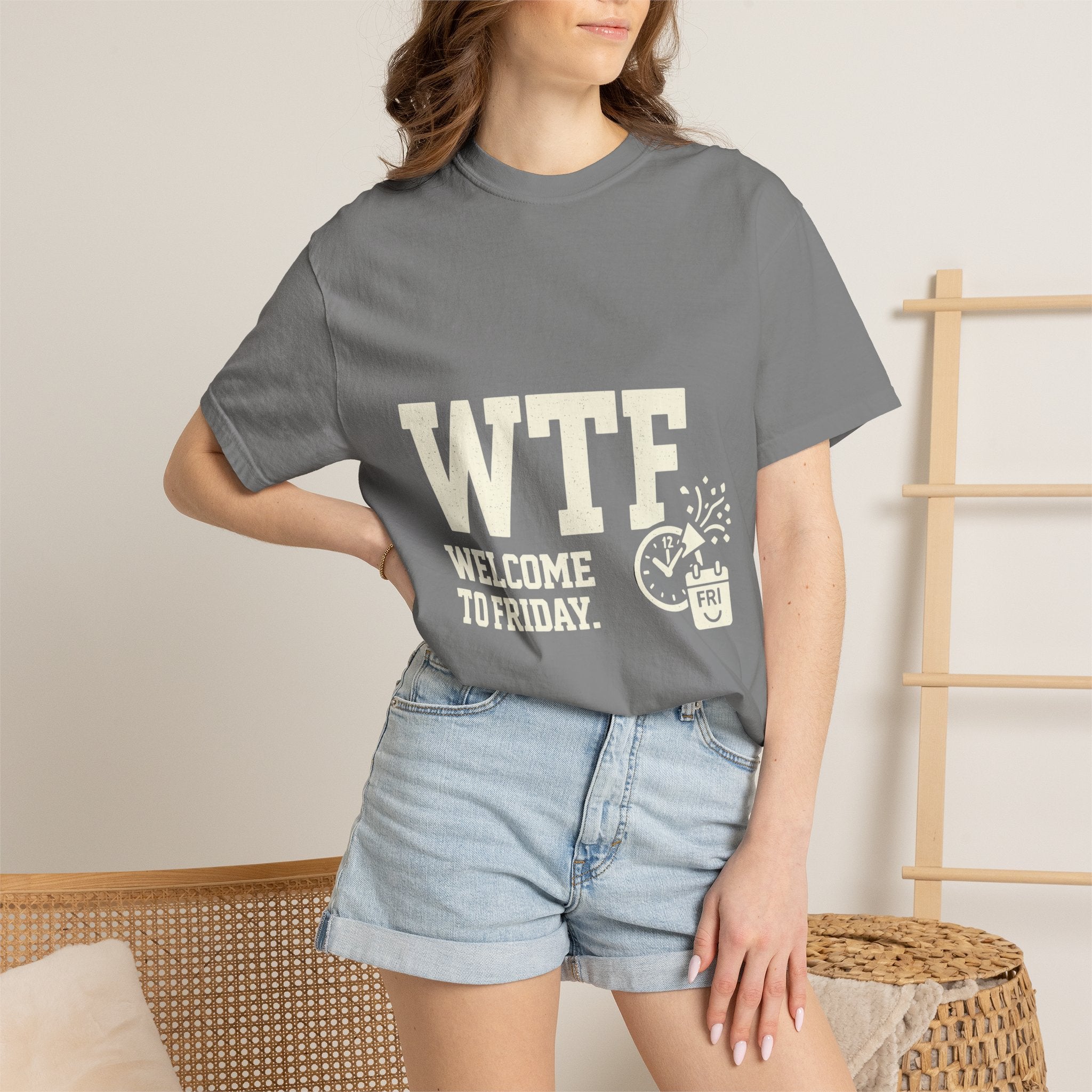 Finally Freaking Friday | Garment-Dyed Tee — AttitudeShirts