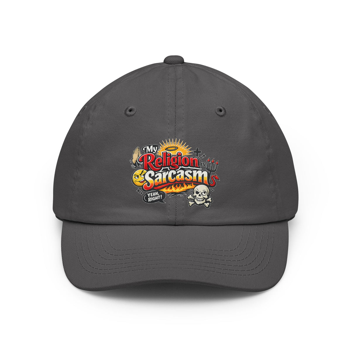 Color: Charcoal | Religion Sarcasm Dad Hat