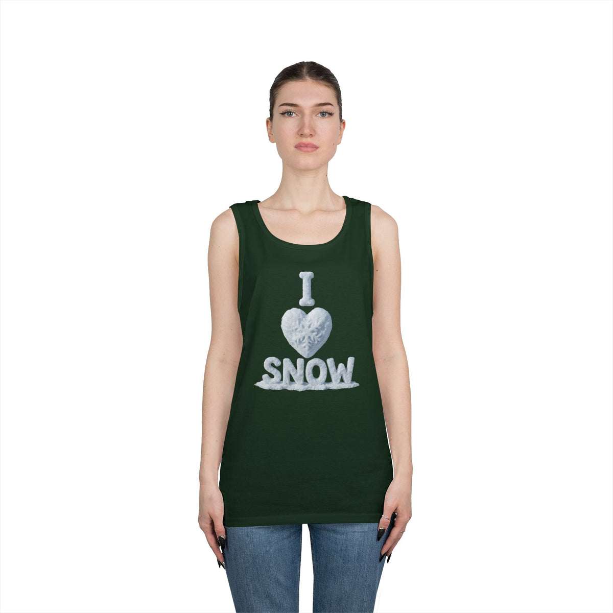 "I Love Snow" Tank Top