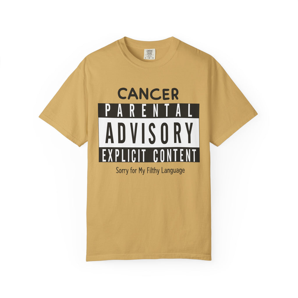 "Sorry For My Filthy Language" Unisex Garment-Dyed T-shirt