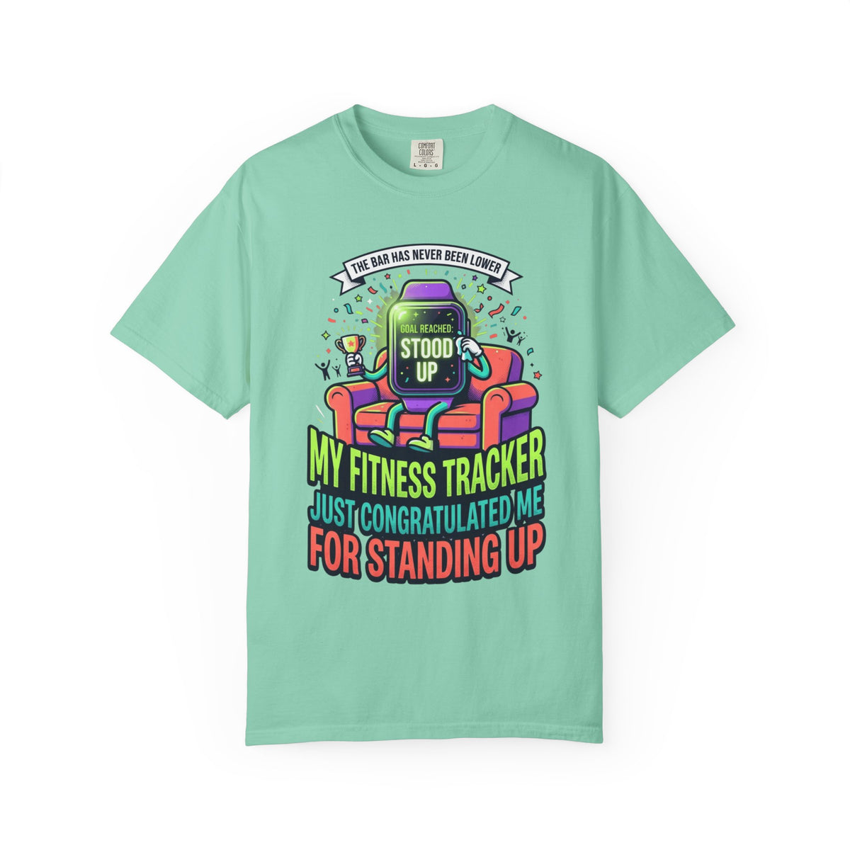 Color: Island Reef | The Bar Has Never Been Lower Unisex Garment-Dyed Tee