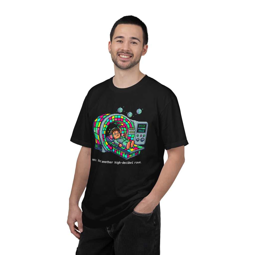 "MRI High Decibel Rave" Unisex Garment-Dyed T-shirt
