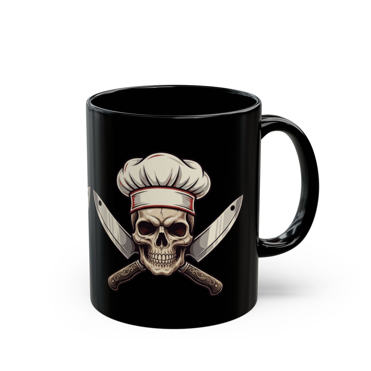 "Hell's Kitchen Literally" Black Ceramic Mug — Graphic