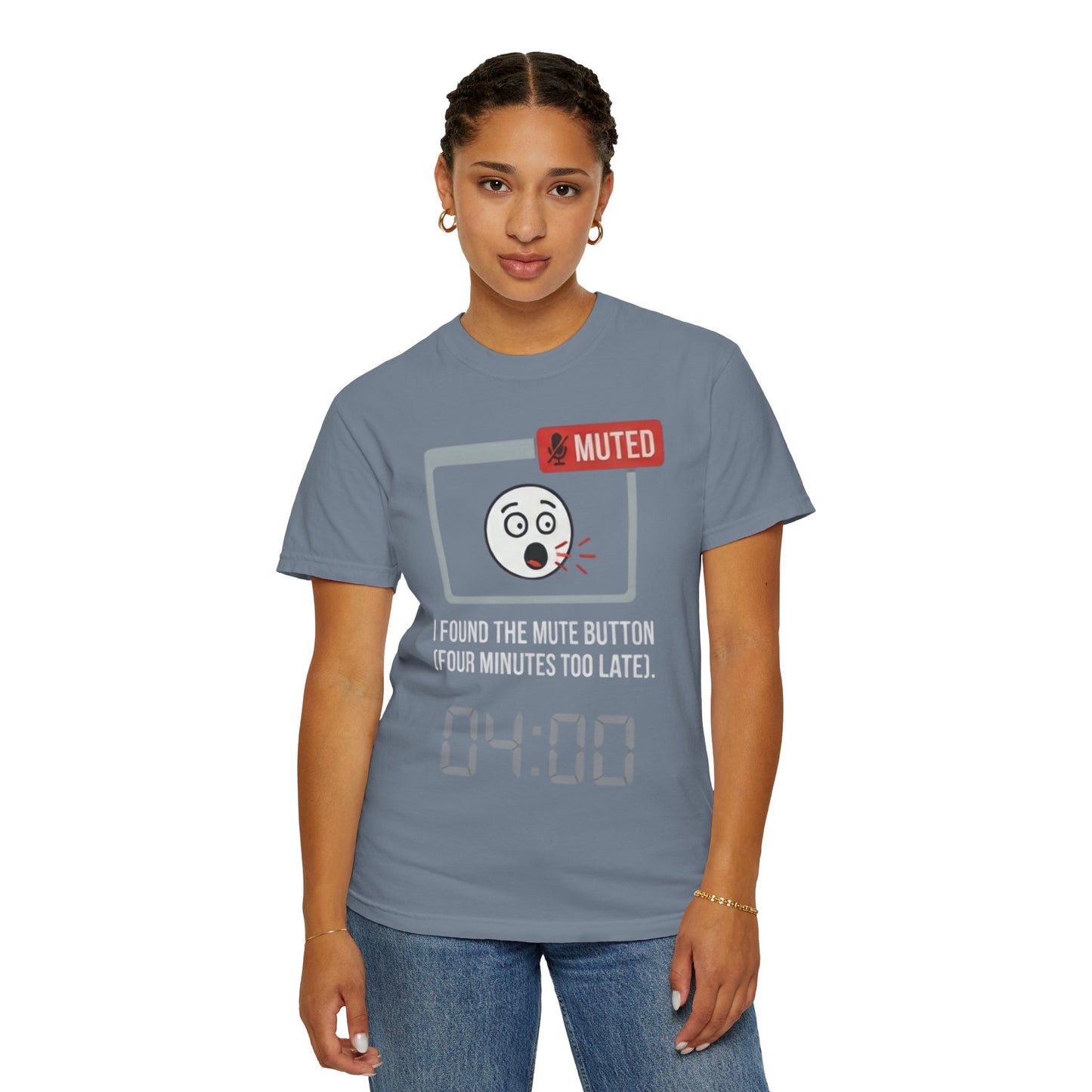 "I Found The Mute" Unisex Garment-Dyed Tee