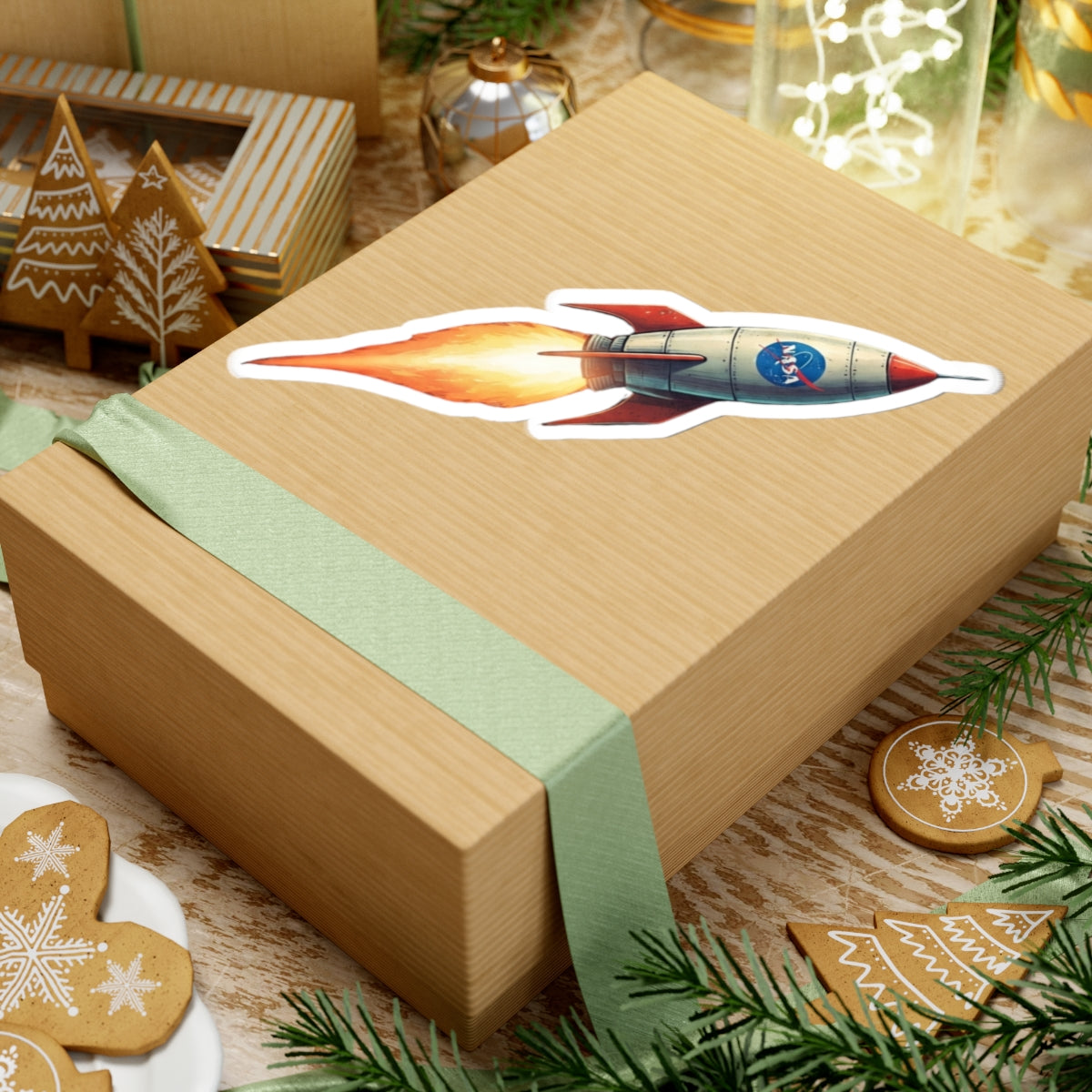 "Mars 2 Day Shipping" Sticker