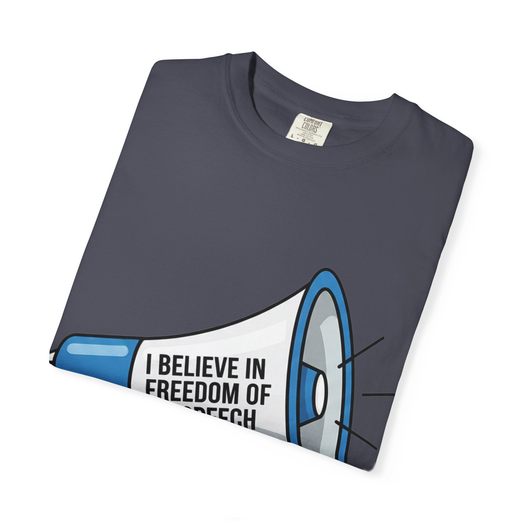 "Freedom of Speech" Unisex Garment-Dyed T-shirt
