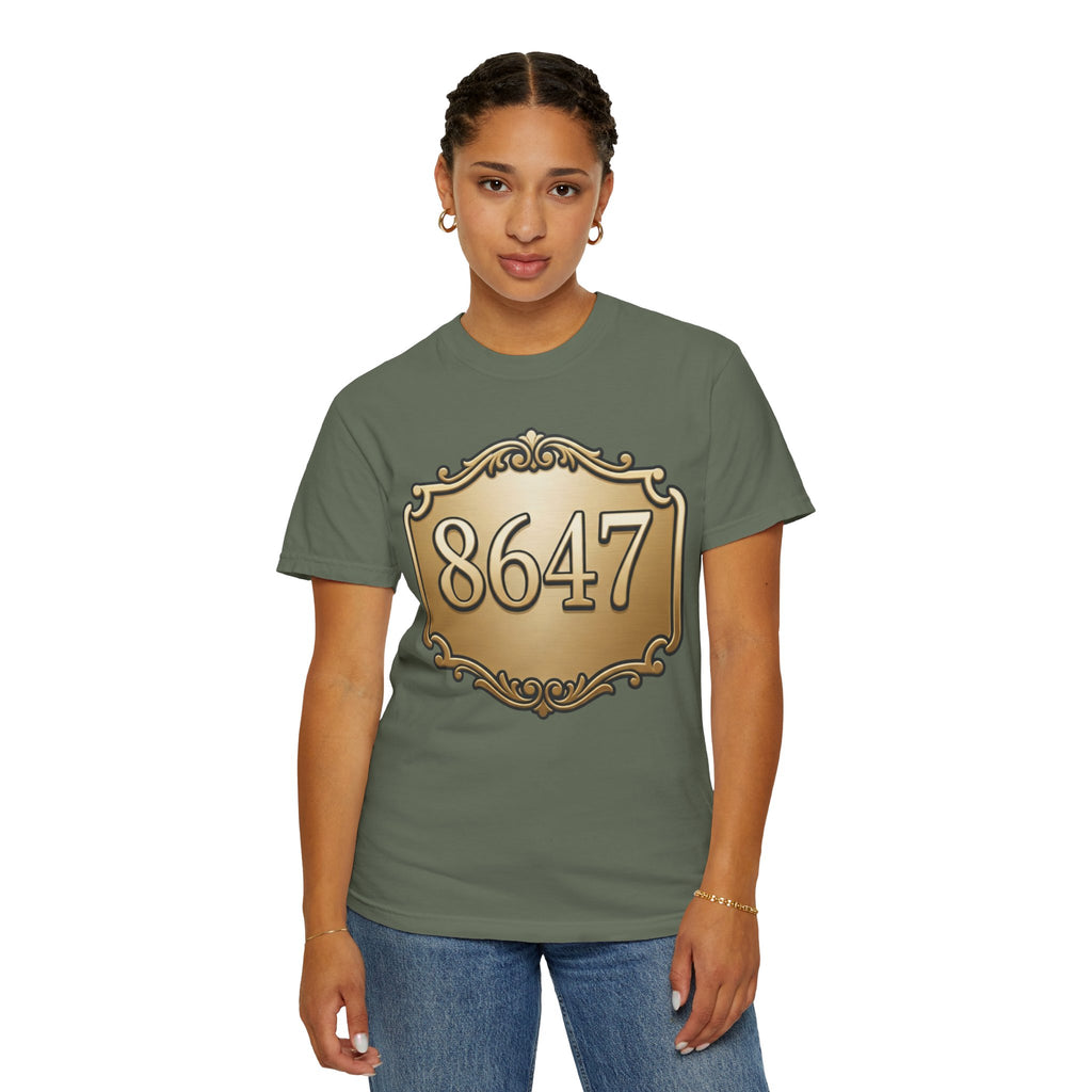 "8647" Unisex Garment-Dyed Tee