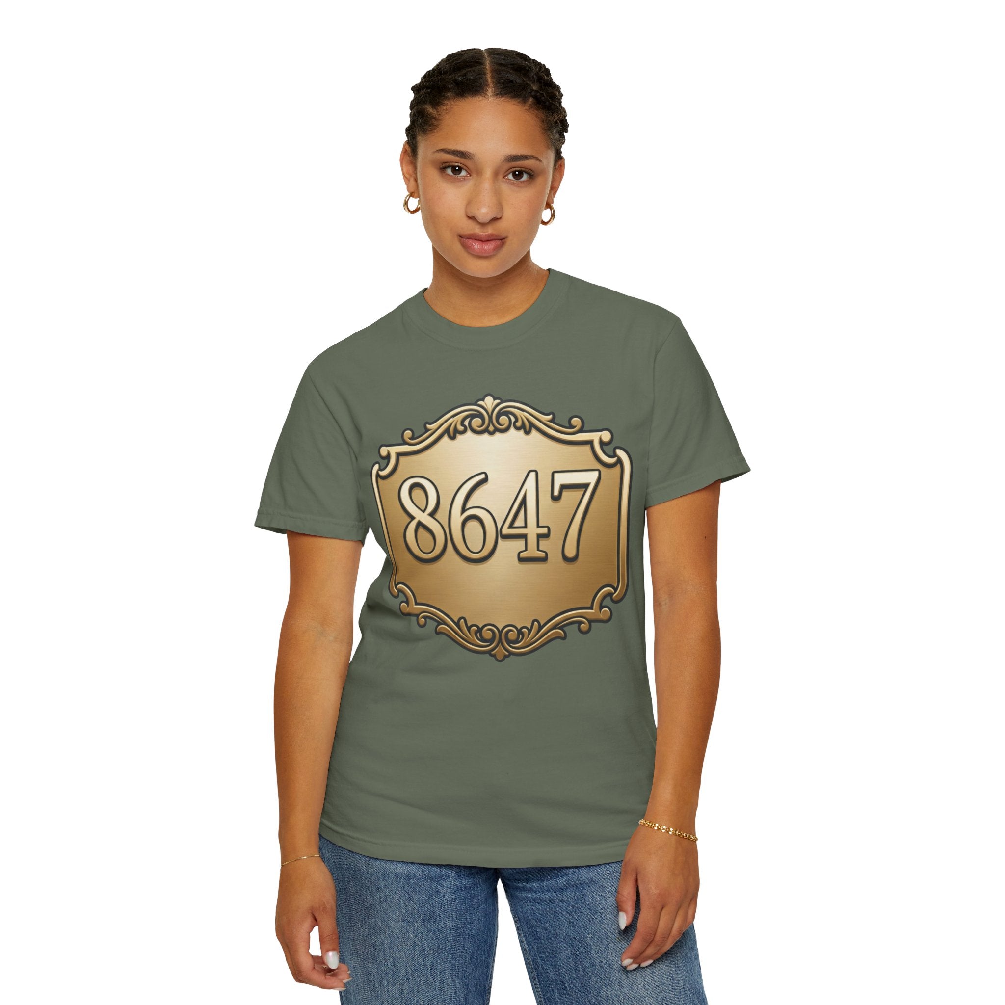 "8647" Unisex Garment-Dyed Tee