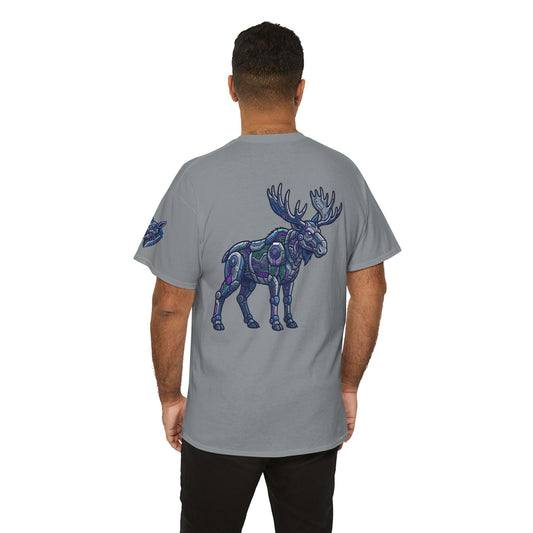 Color: Gravel | Cyber Moose Premium Graphic Tee