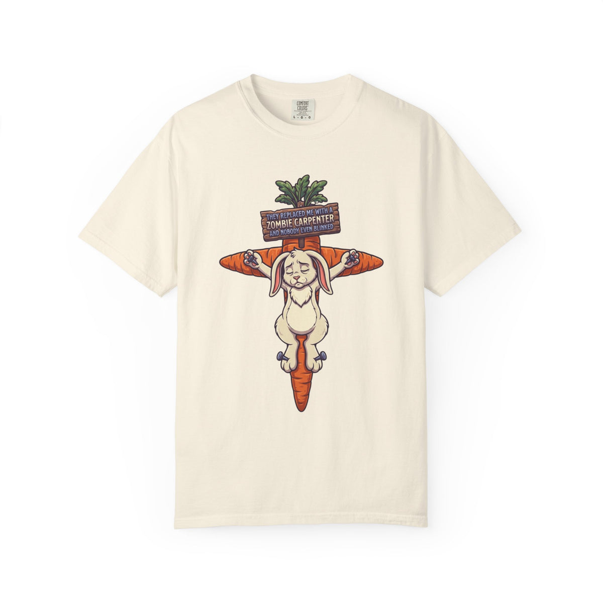 "Zombie Carpenter" Unisex Garment-Dyed Tee