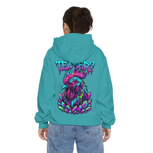 Color: Seafoam | Cock Teaser Garment-Dyed Hoodie