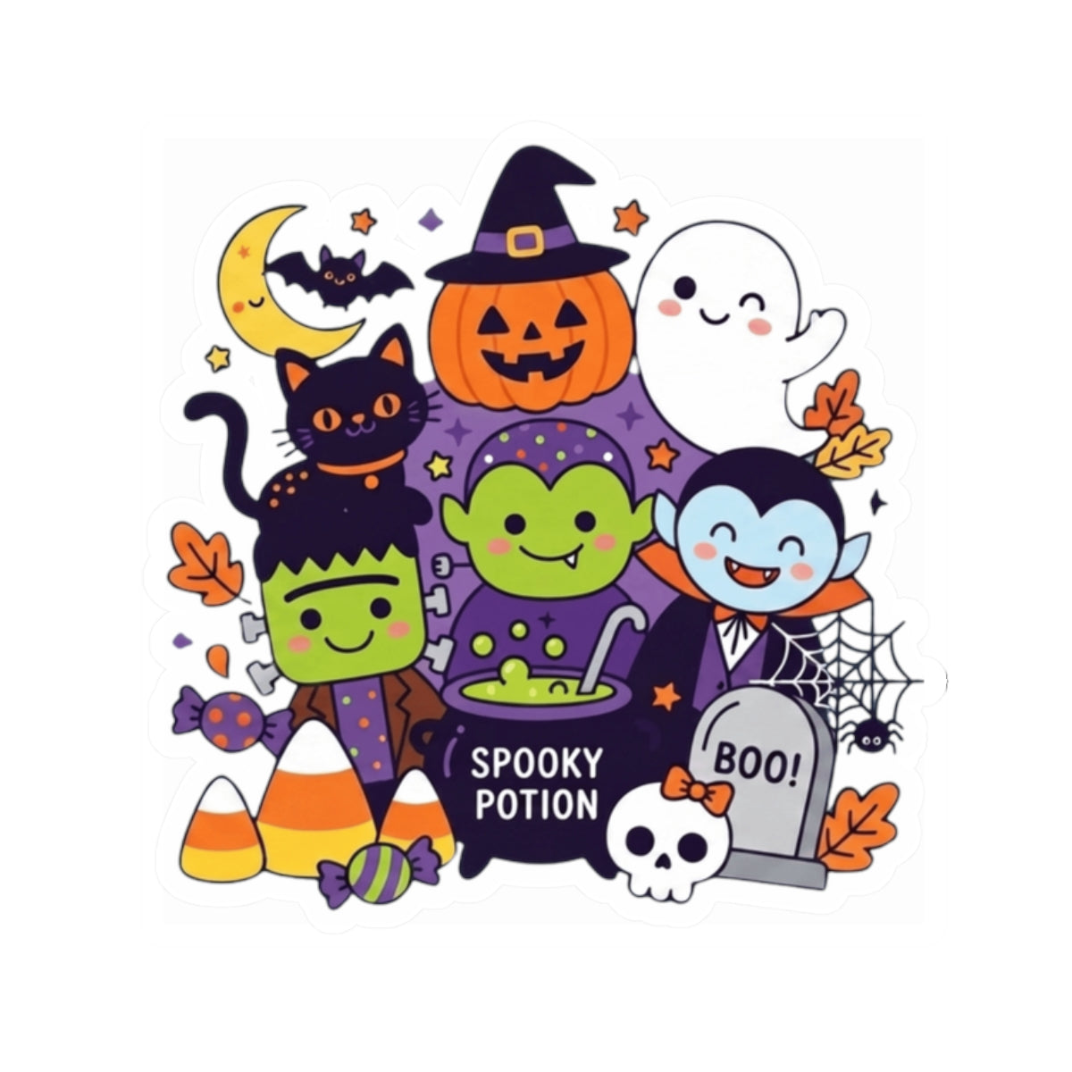 "Spooky Potion" Sticker — Main