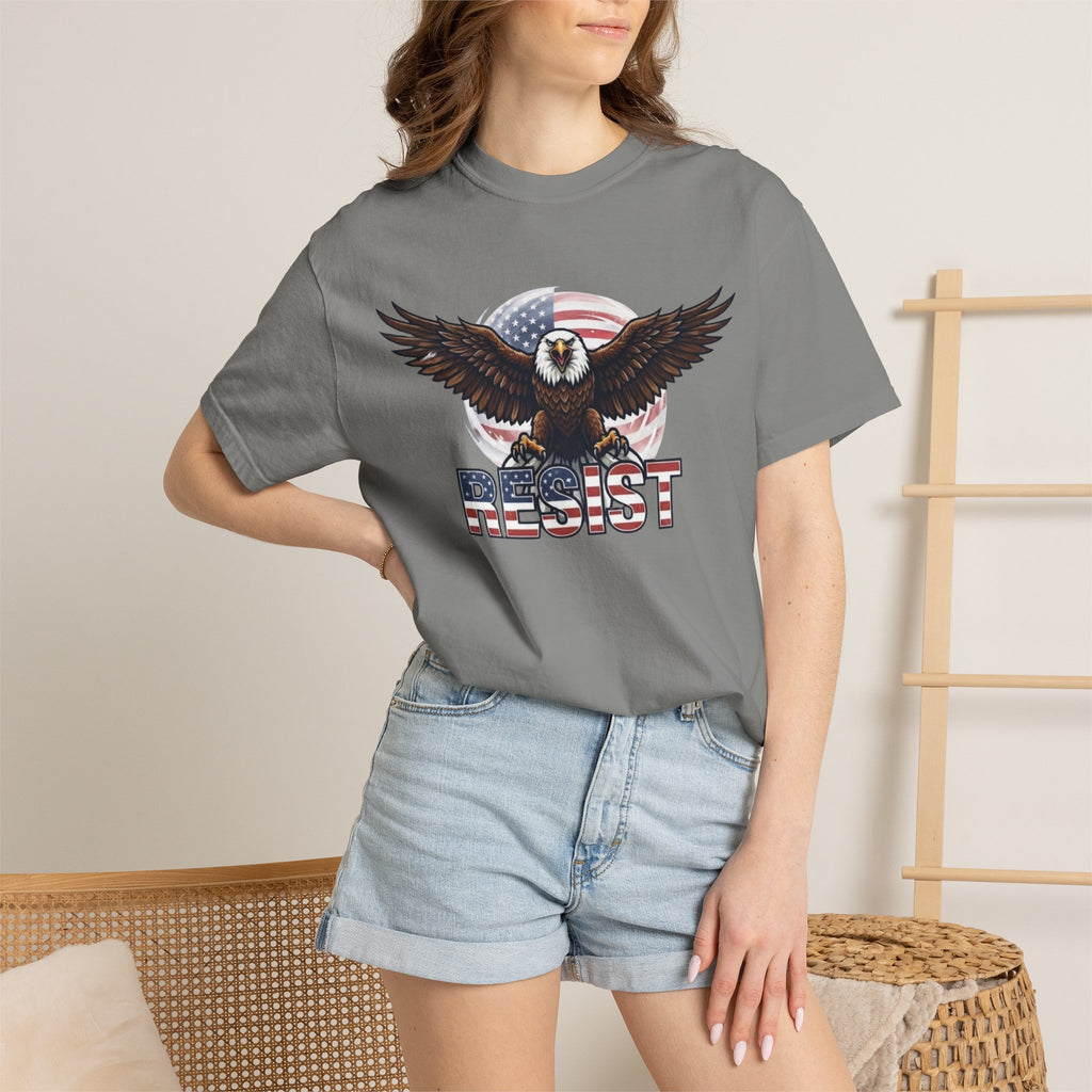 "Resist" Unisex Garment-Dyed Tee