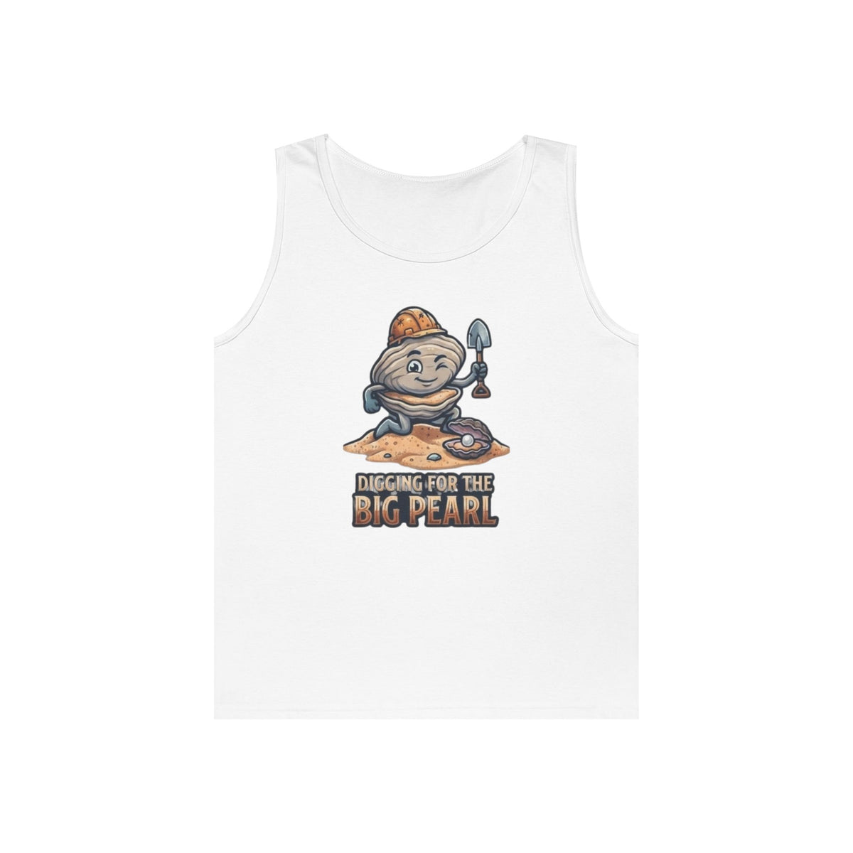 Color: White | Digging For The Big Pearl Tank Top