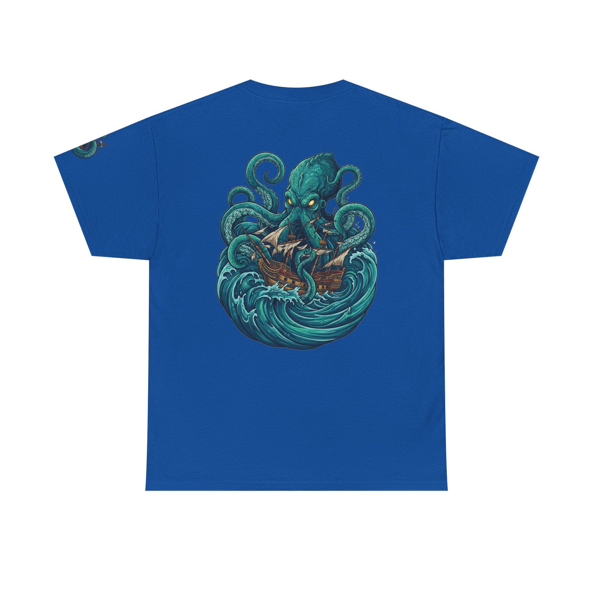 Color: Royal | The Kraken (Norse-Global Maritime) Premium Graphic Tee