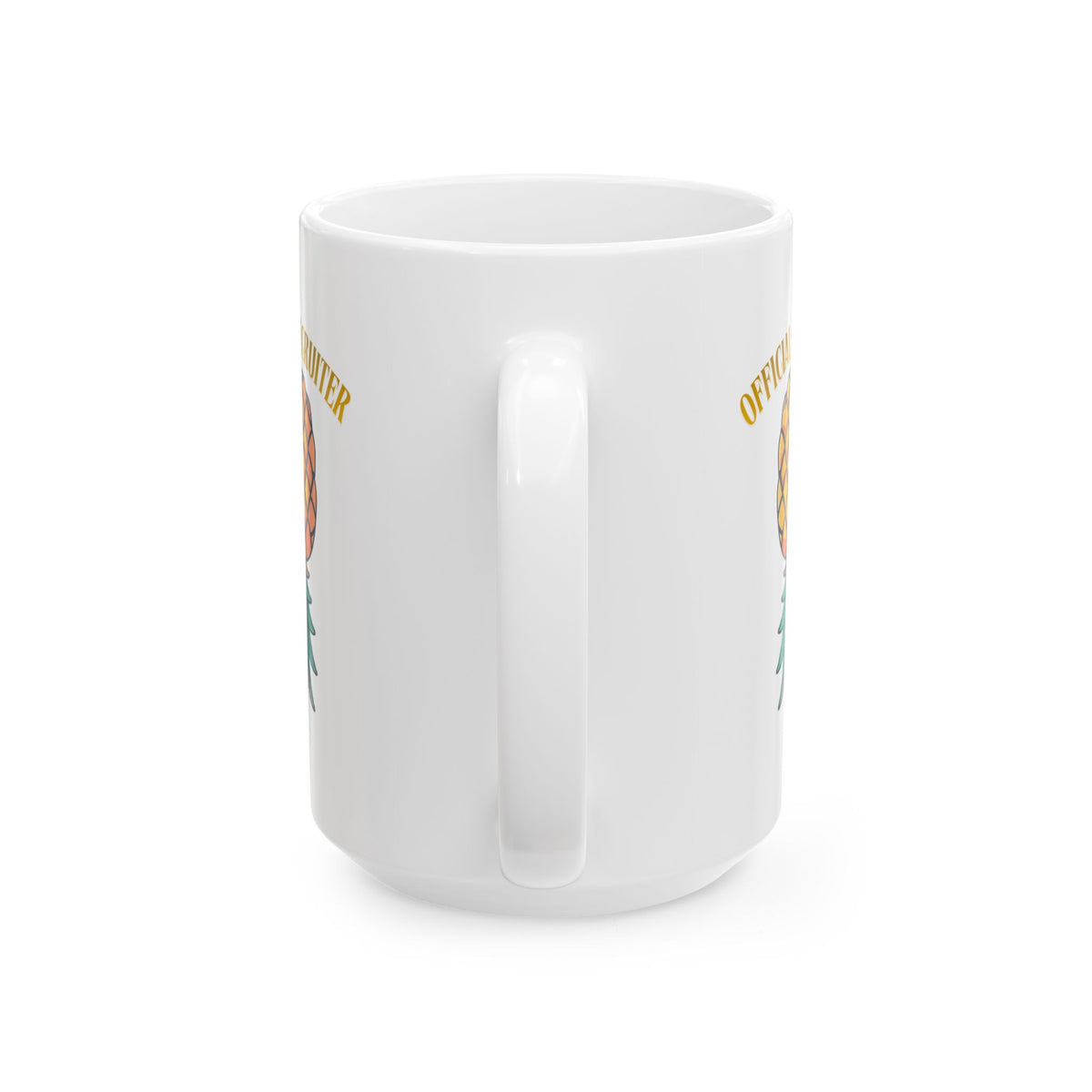 "Official Recruiter" White Ceramic Mug