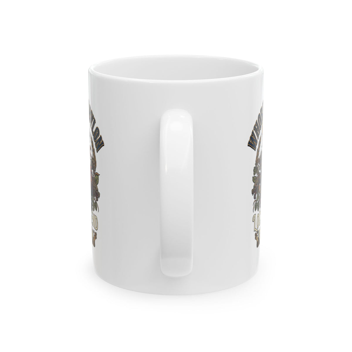 "Good Book Series Whore of Babylon" White Ceramic Mug