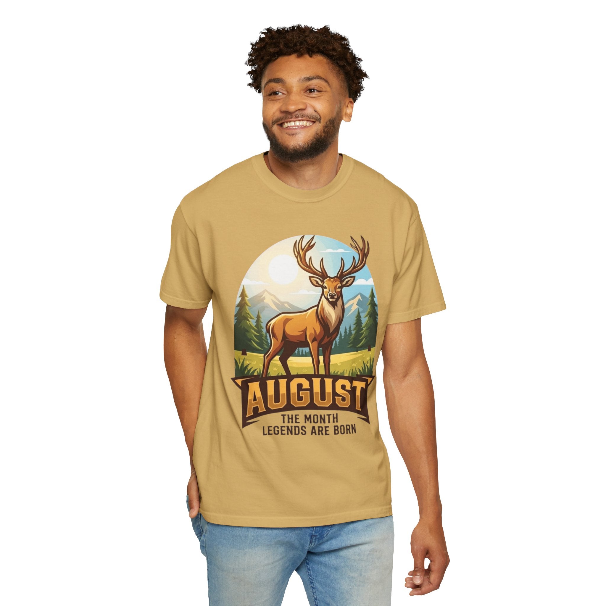"August Legend" Unisex Garment-Dyed Tee