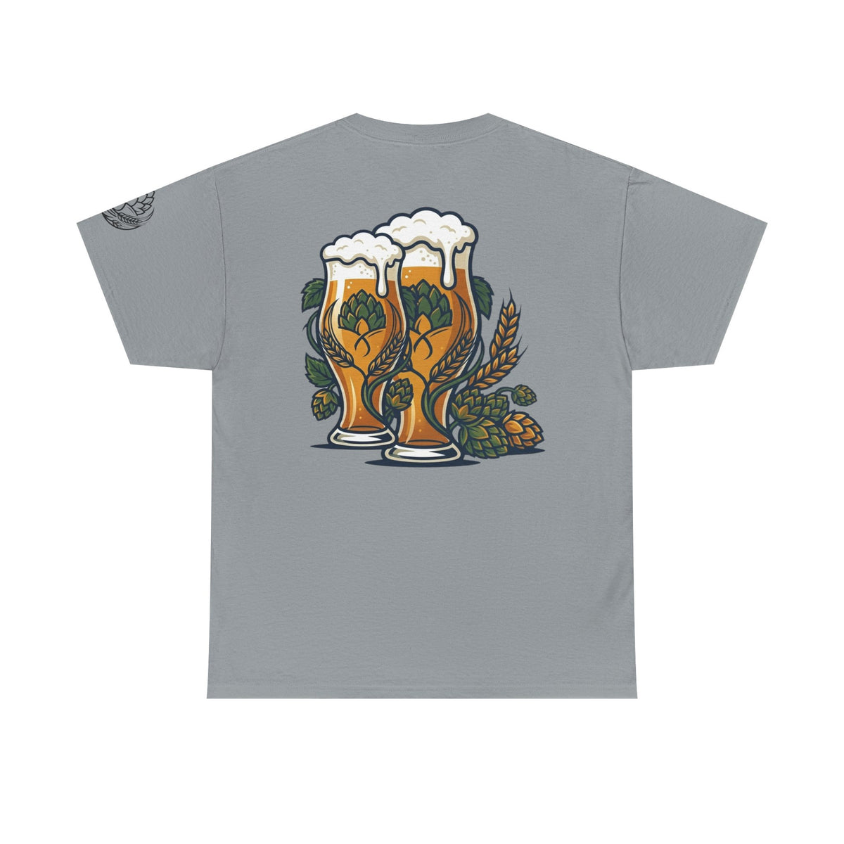 Color: Gravel | Beer Premium Graphic Tee
