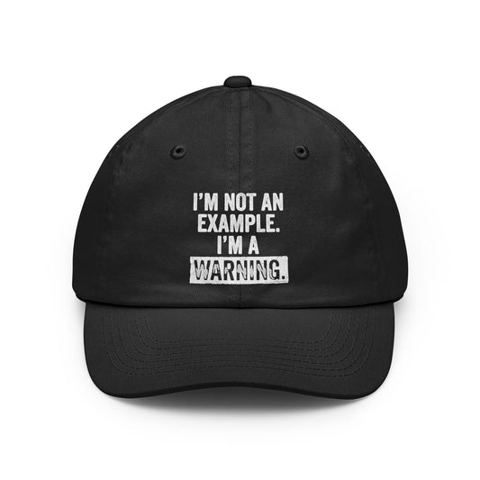 Color: Black | I'm Not An Example Dad Hat