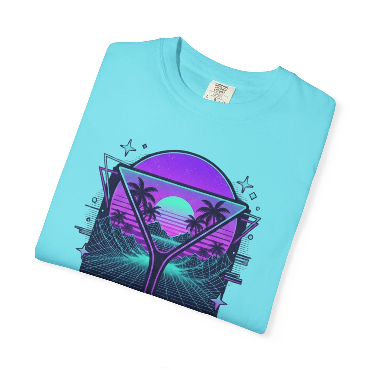 "Up All Night" Unisex Garment-Dyed Tee