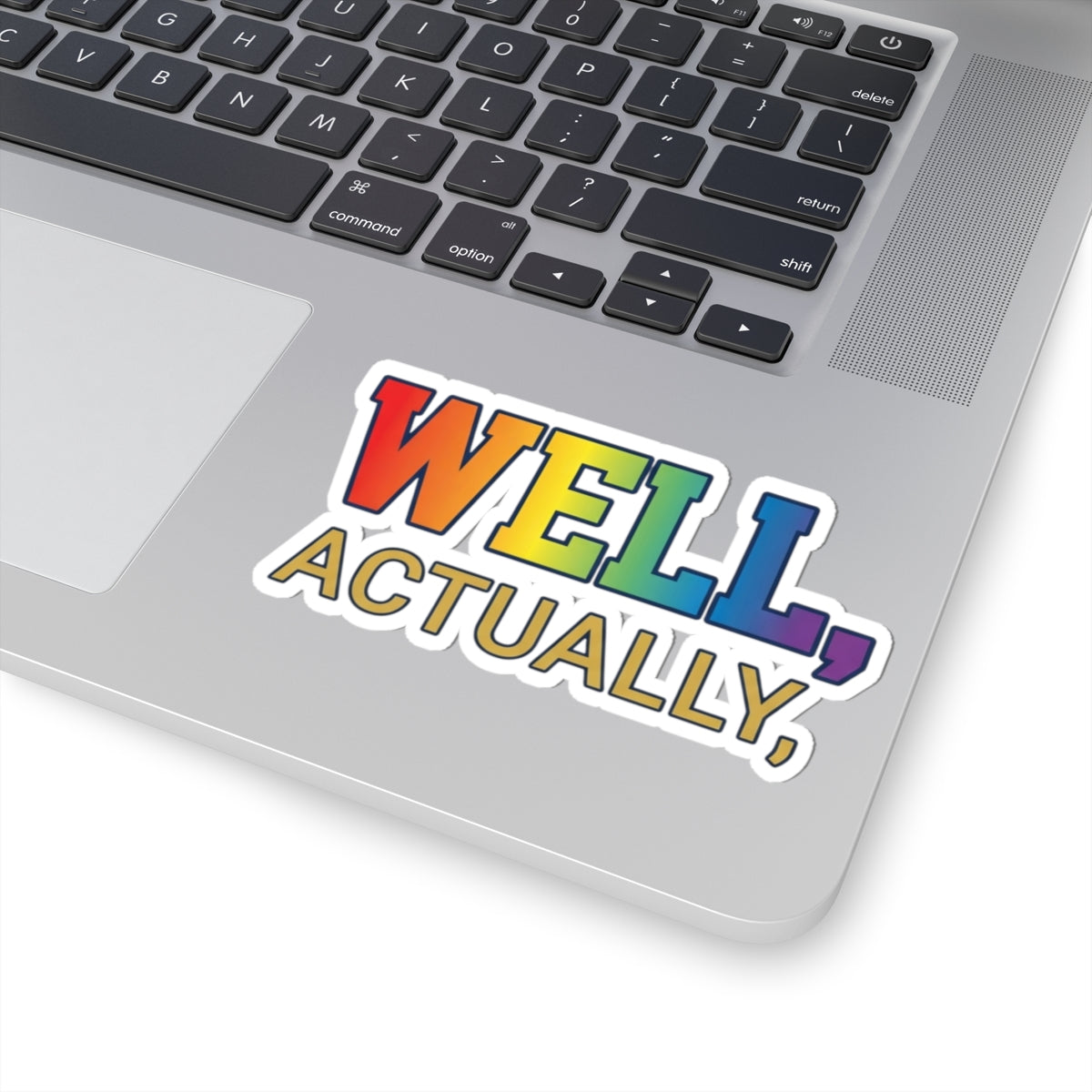 "Straight Outta Not Even" Sticker