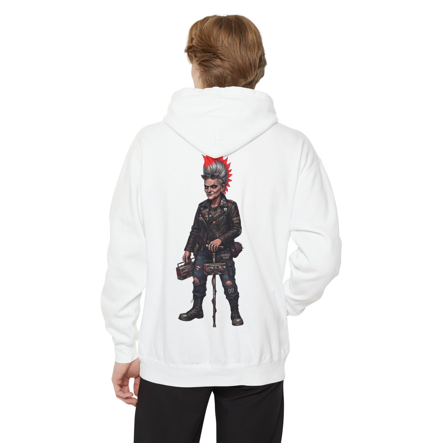 "Roxie" Garment-Dyed Hoodie