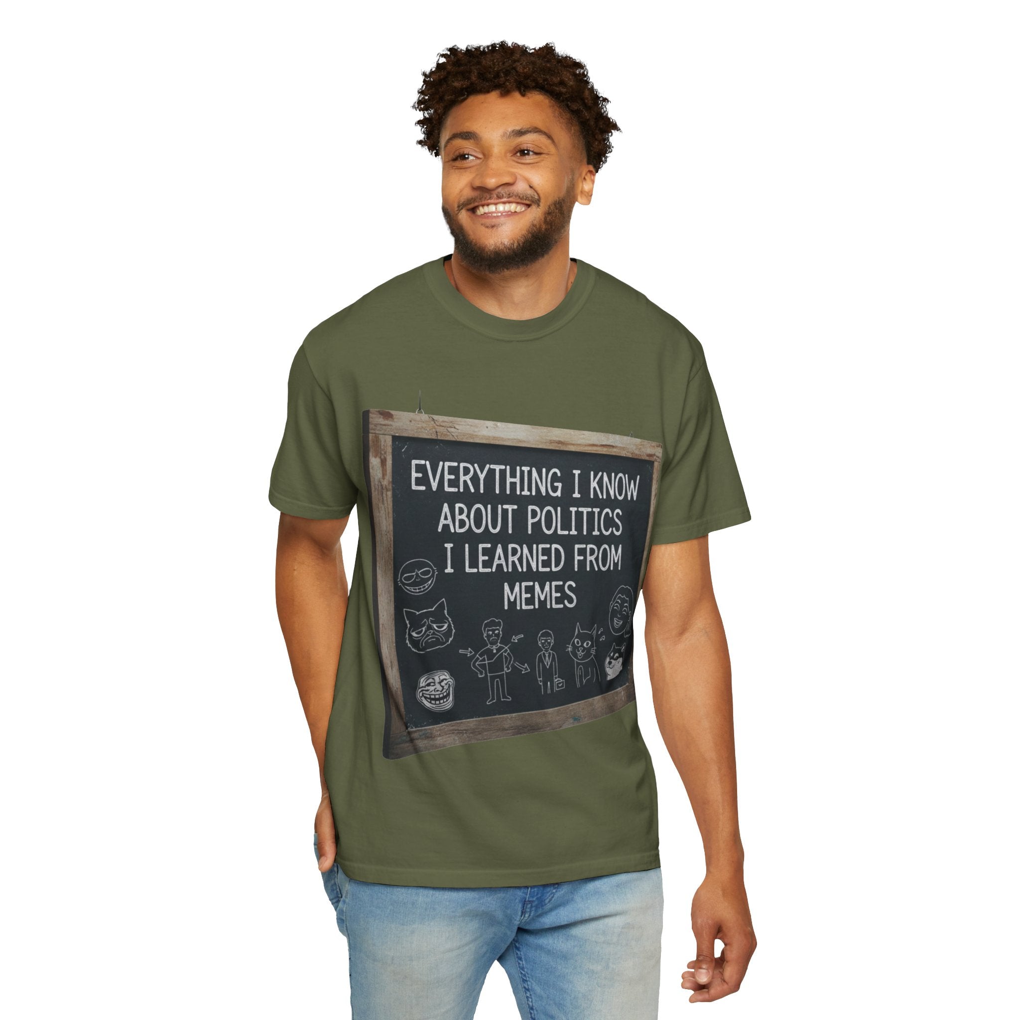"The Objective Scientist" Unisex Garment-Dyed T-shirt