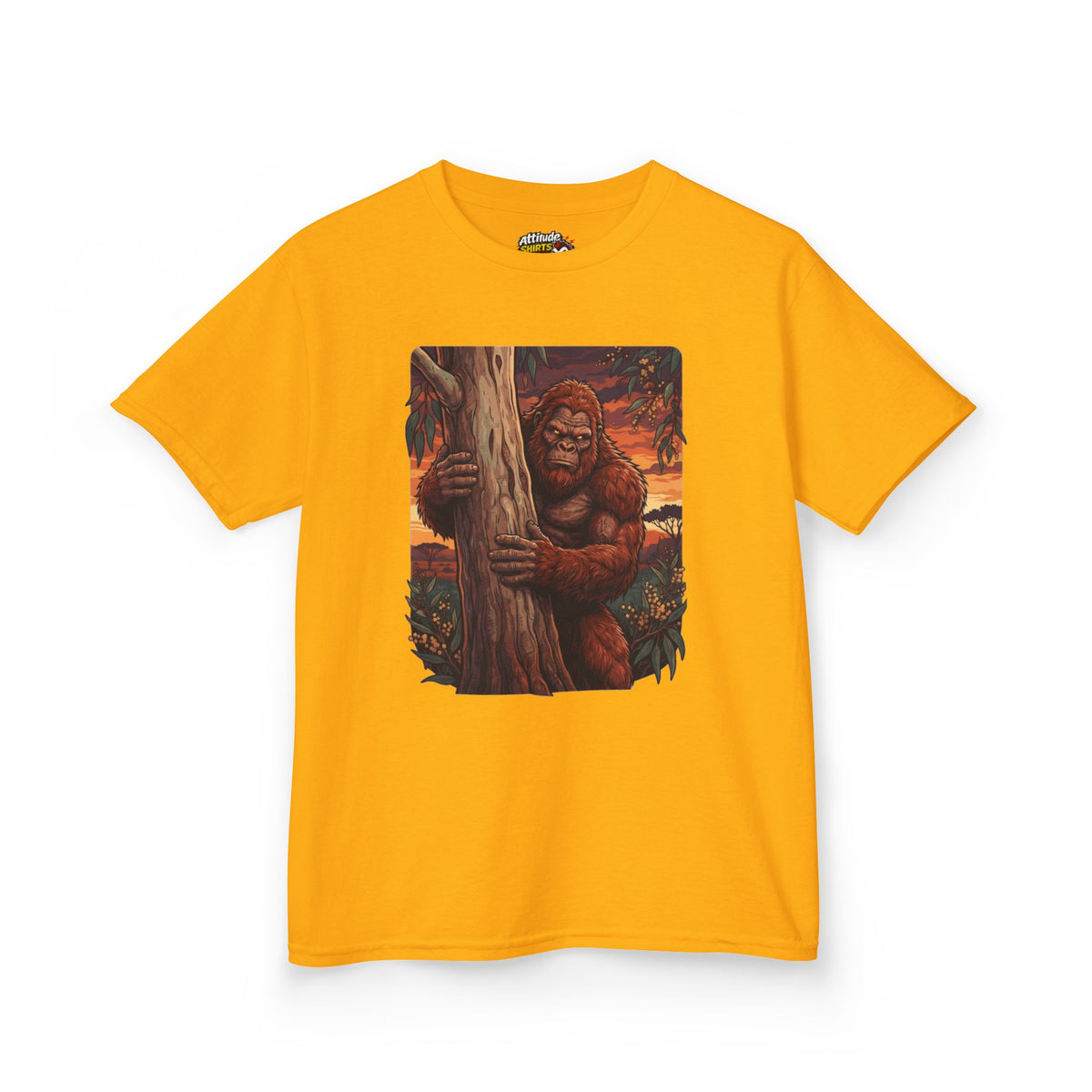 Color: Gold | Yowie (Australian Folklore) Kids Tee