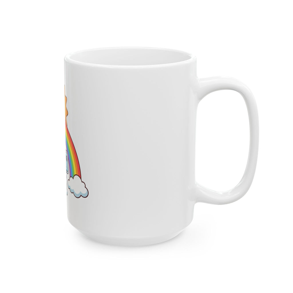 "Celebrating Gay Sex" White Ceramic Mug