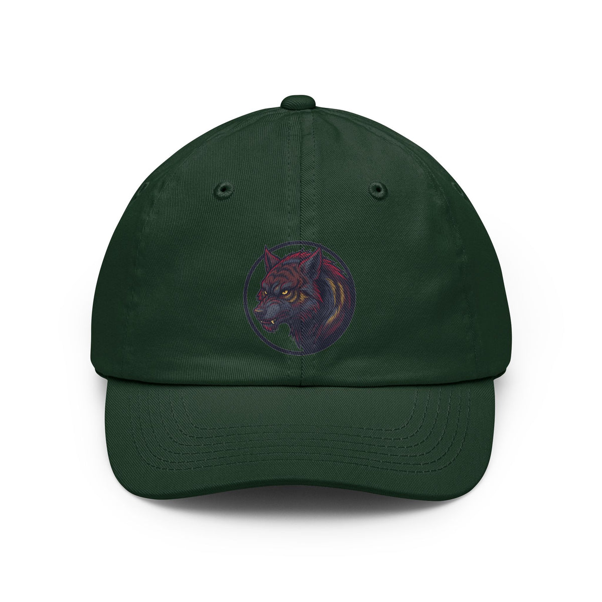 Color: Forest Green | The Beast of Gévaudan (France) Dad Hat — Graphic