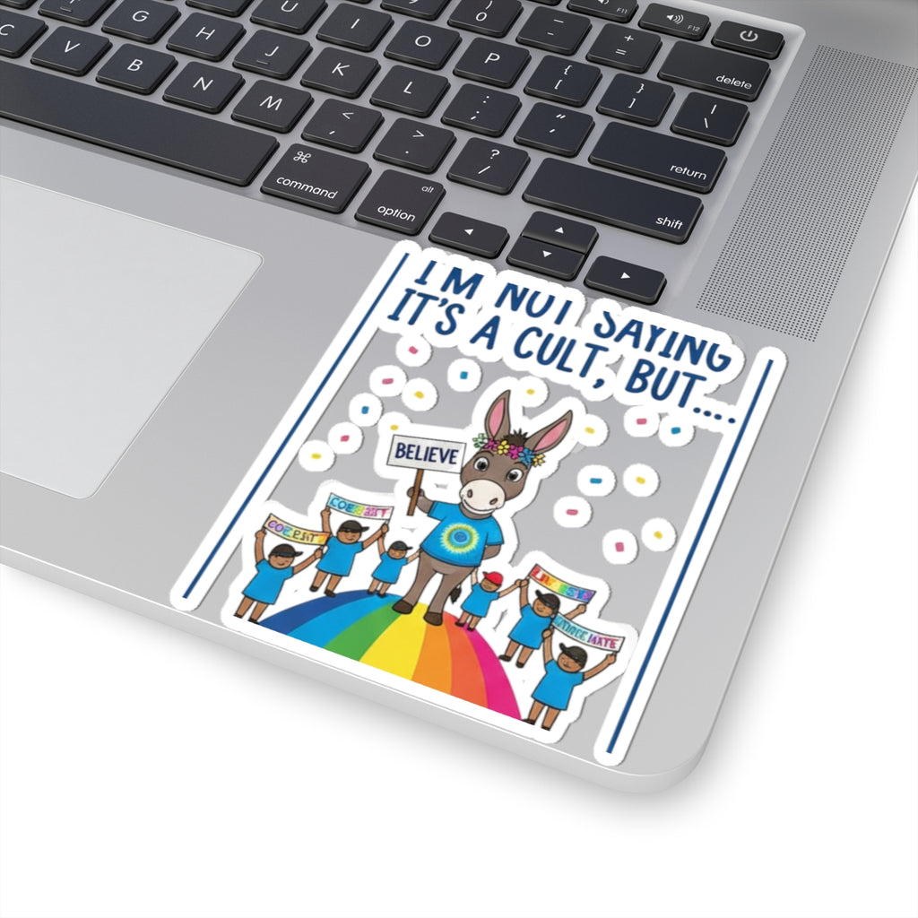 Cult: Liberal Edition | Kiss-Cut Sticker — AttitudeShirts